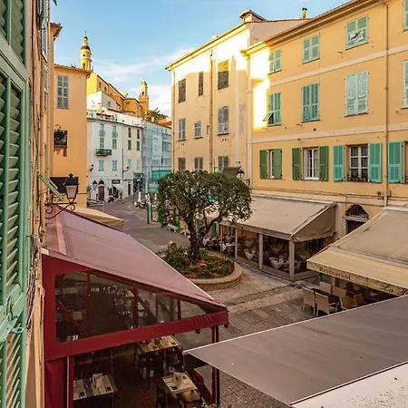 Les Fresques Apartment Menton Exterior photo